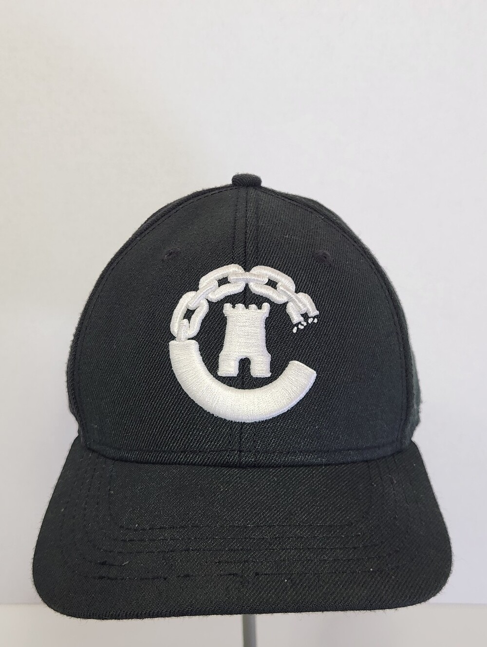 Crooks & Castles Adult Snapback OFSA Black White Embroidered Trucker Hat